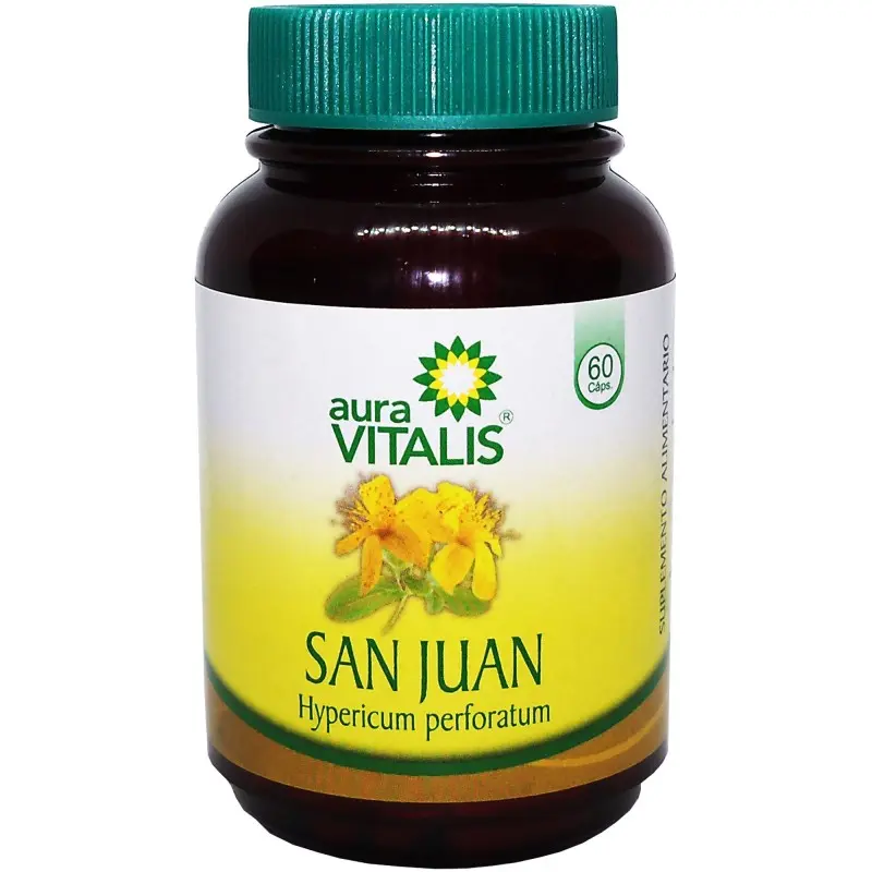 Hierba de san juan 60 cápsulas