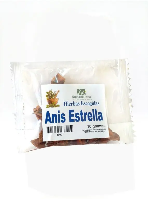 Anís estrella hierba bolsa 10g 