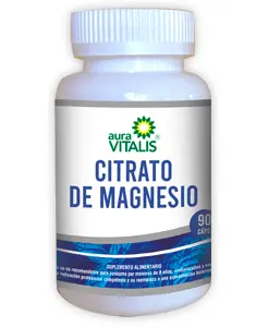 [AURAVITALIS] Citrato magnesio 90 cápsulas