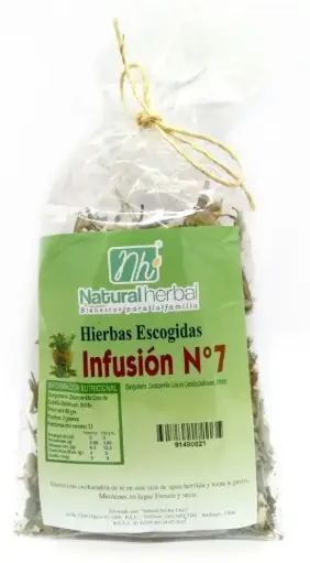 [NATURAL HERBAL] Infusión n°7 hierba bolsa 40g