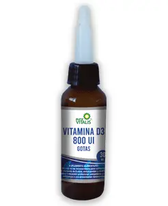 [AURAVITALIS] Vitamina D3 gotas 30ml 