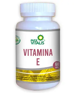[AURAVITALIS] Vitamina E 60 cáps 