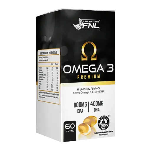 [FNL] Omega 3 premium 60 cápsulas FNL
