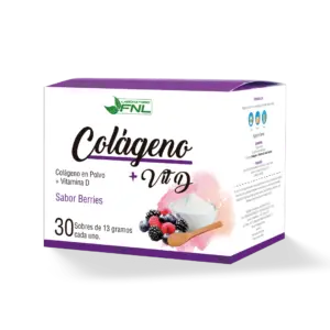 [FNL] Colágeno berries + vit C + D sachets 30 unidades FNL
